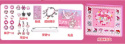 HELLO KITTY KALENDARZ ADWENTOWY BIŻUTERIA