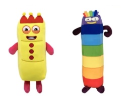 MASKOTKA NUMBERBLOCKS PLUSZOWA ZABAWKA