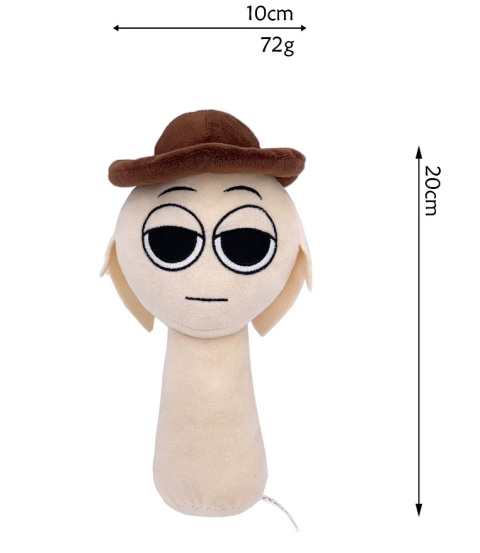 Maskotka SPRUNKI INCREDIBOX Tunner Tan Brązowy Pluszak Maskotka SPRUNKI INCREDIBOX Tunner Tan Brązowy Pluszak
